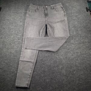 Levi-s Women's Grey and Black Jeans